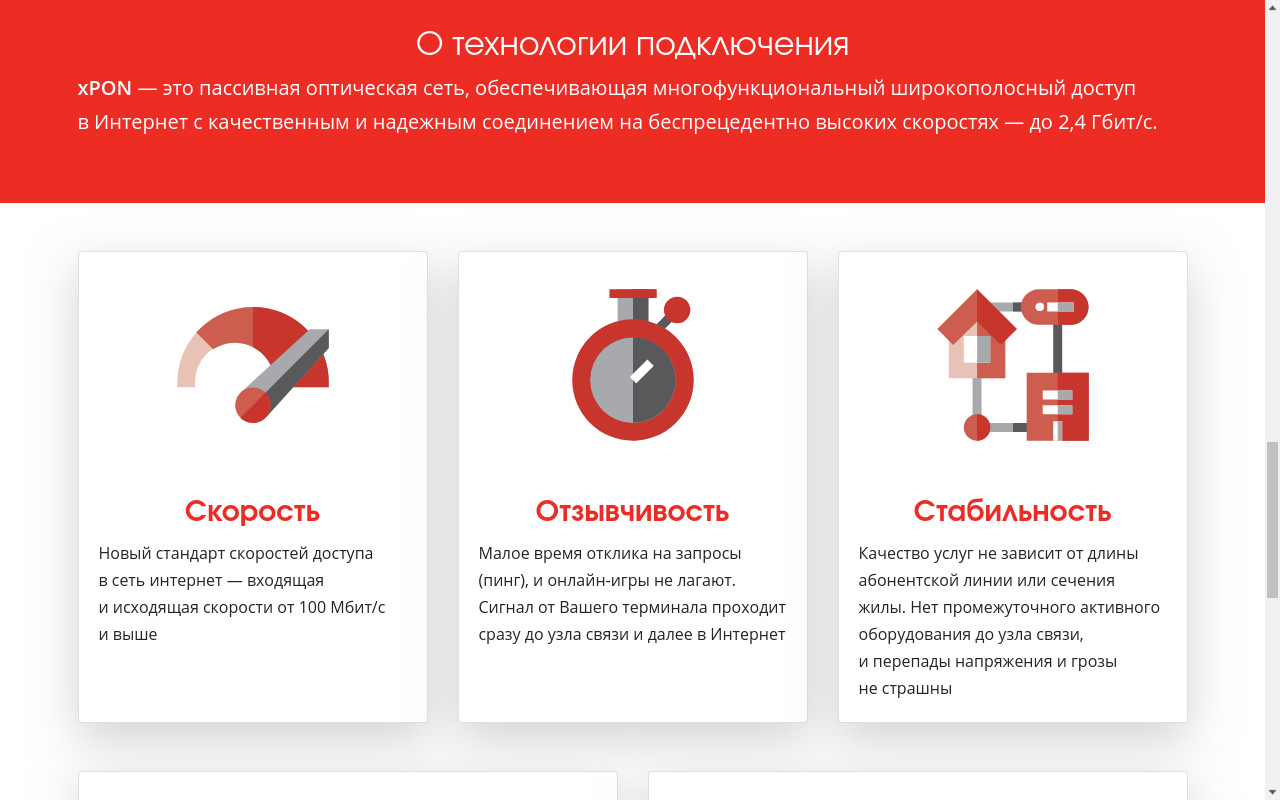 Aido Telecom - Promotional website to support advertising campaign for Povolzhsky district - Slide 4